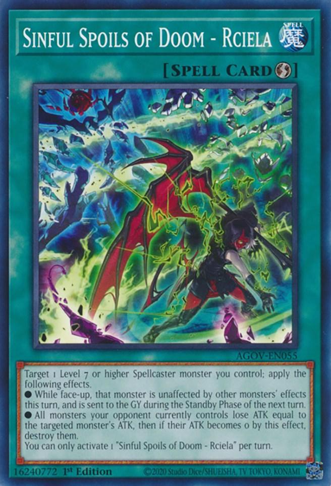 Sinful Spoils of Doom - Rciela [AGOV-EN055] Common - Josh's Cards