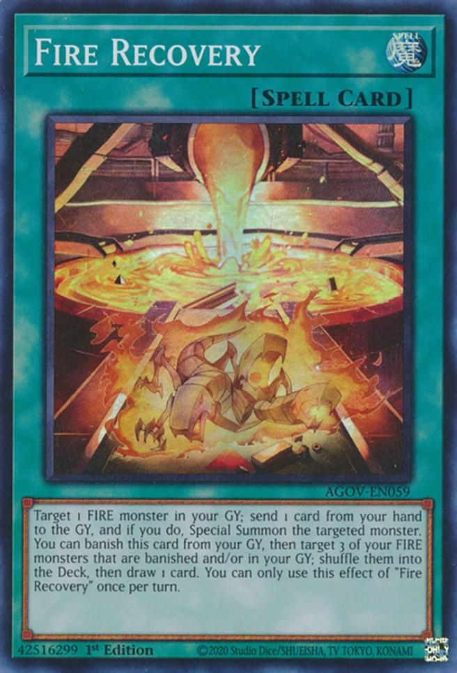 Fire Recovery [AGOV-EN059] Super Rare - Josh's Cards