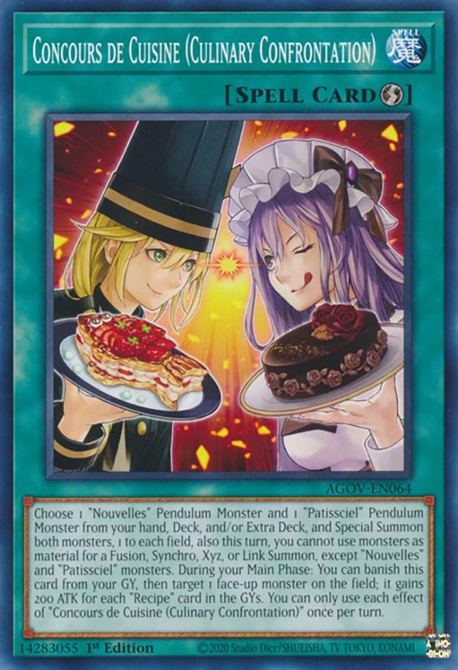 Concours de Cuisine (Culinary Confrontation) [AGOV-EN064] Common - Josh's Cards
