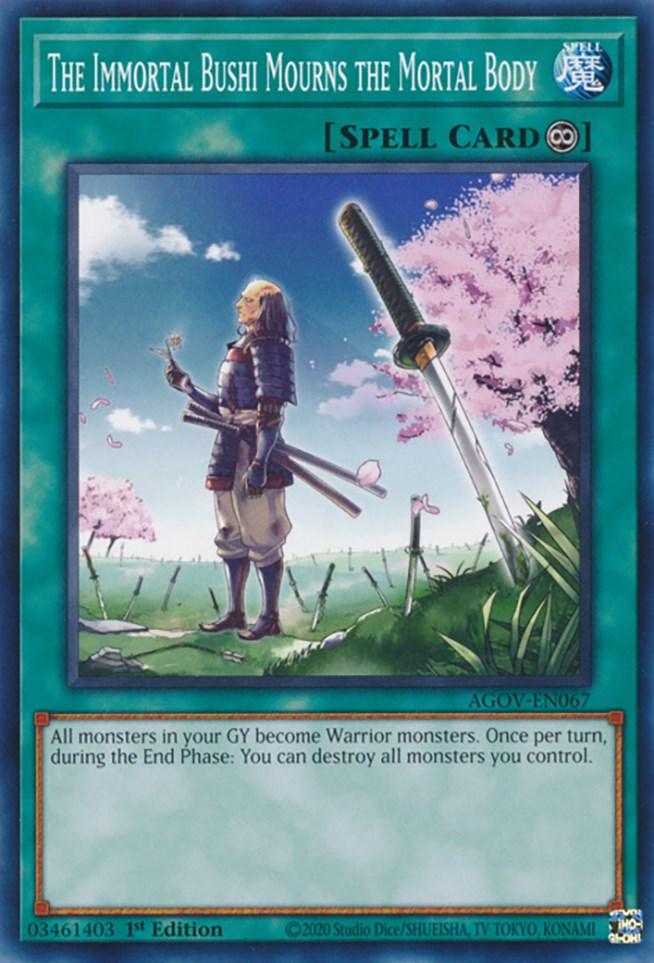 The Immortal Bushi Mourns the Mortal Body [AGOV-EN067] Common - Josh's Cards