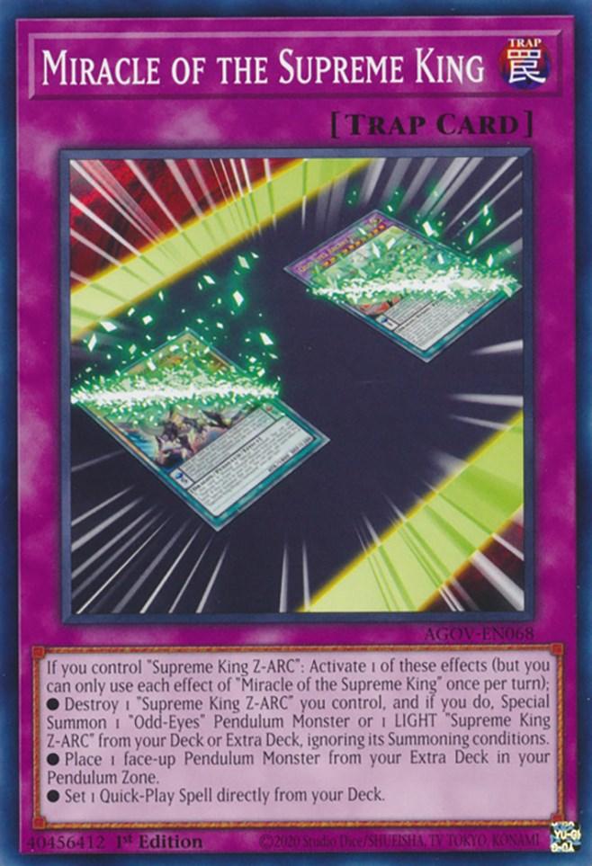 Miracle of the Supreme King [AGOV-EN068] Common - Josh's Cards