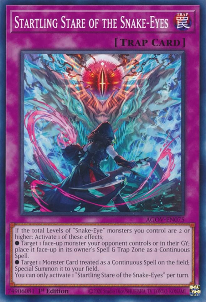 Startling Stare of the Snake-Eyes [AGOV-EN075] Common - Josh's Cards