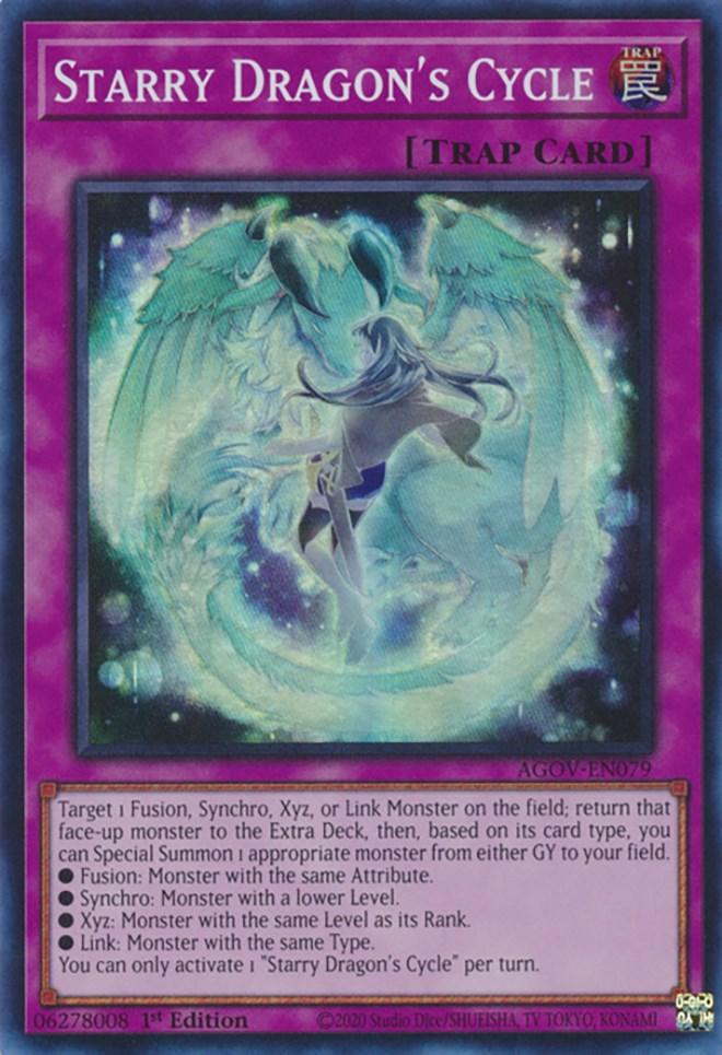 Starry Dragon's Cycle [AGOV-EN079] Super Rare - Josh's Cards