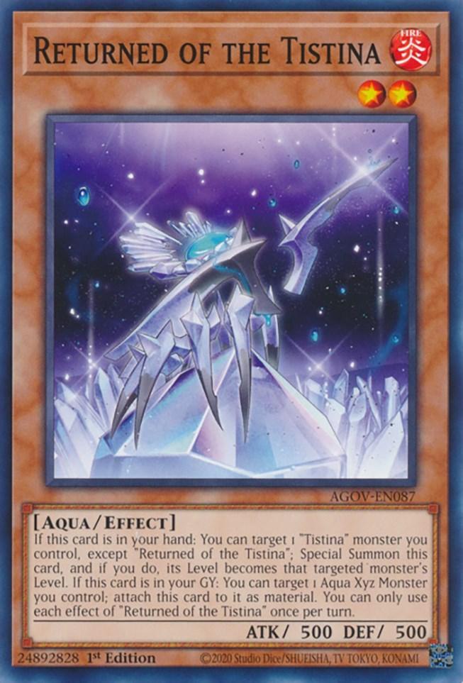 Returned of the Tistina [AGOV-EN087] Common - Josh's Cards