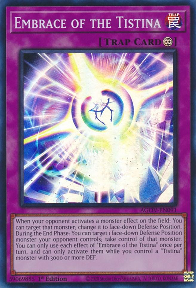 Embrace of the Tistina [AGOV-EN091] Super Rare - Josh's Cards