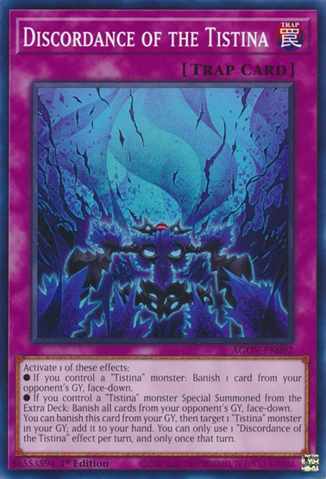 Discordance of the Tistina [AGOV-EN092] Common - Josh's Cards