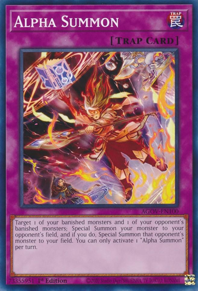 Alpha Summon [AGOV-EN100] Common - Josh's Cards