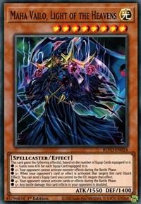 Maha Vailo, Light of the Heavens [BLVO-EN024] Super Rare - Josh's Cards