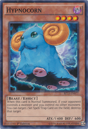 Hypnocorn [BP03-EN077] Shatterfoil Rare - Josh's Cards
