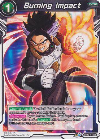 Burning Impact (BT10-142) [Rise of the Unison Warrior] Parallel Foil