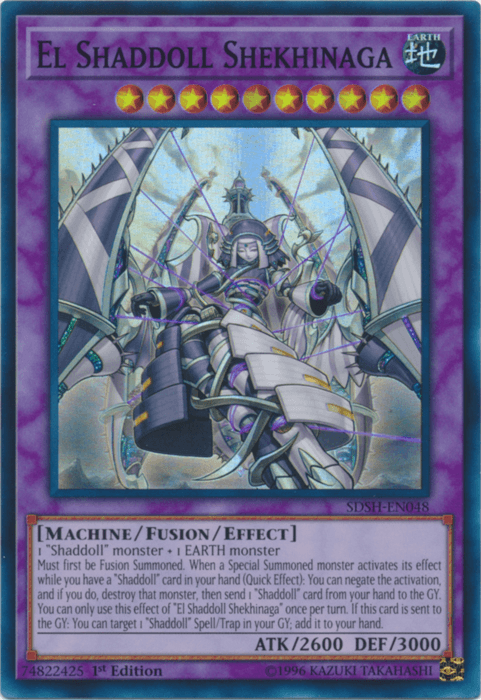 El Shaddoll Shekhinaga [SDSH-EN048] Super Rare - Josh's Cards