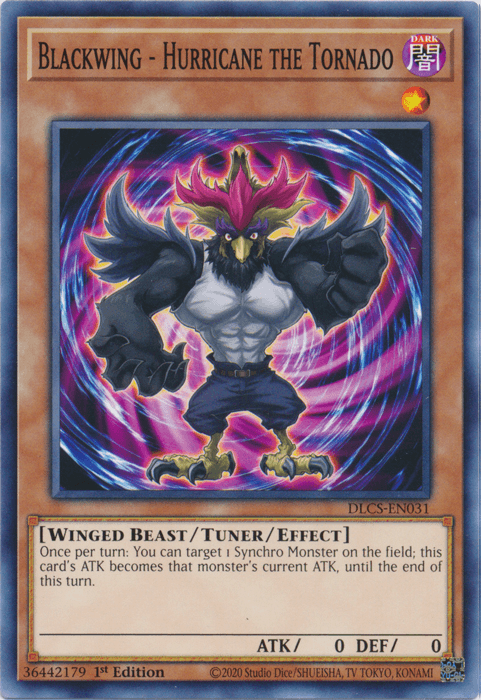 Blackwing - Hurricane the Tornado [DLCS-EN031] Common - Josh's Cards