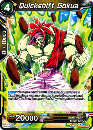 Quickshift Gokua (BT6-095) [Destroyer Kings] Parallel Foil