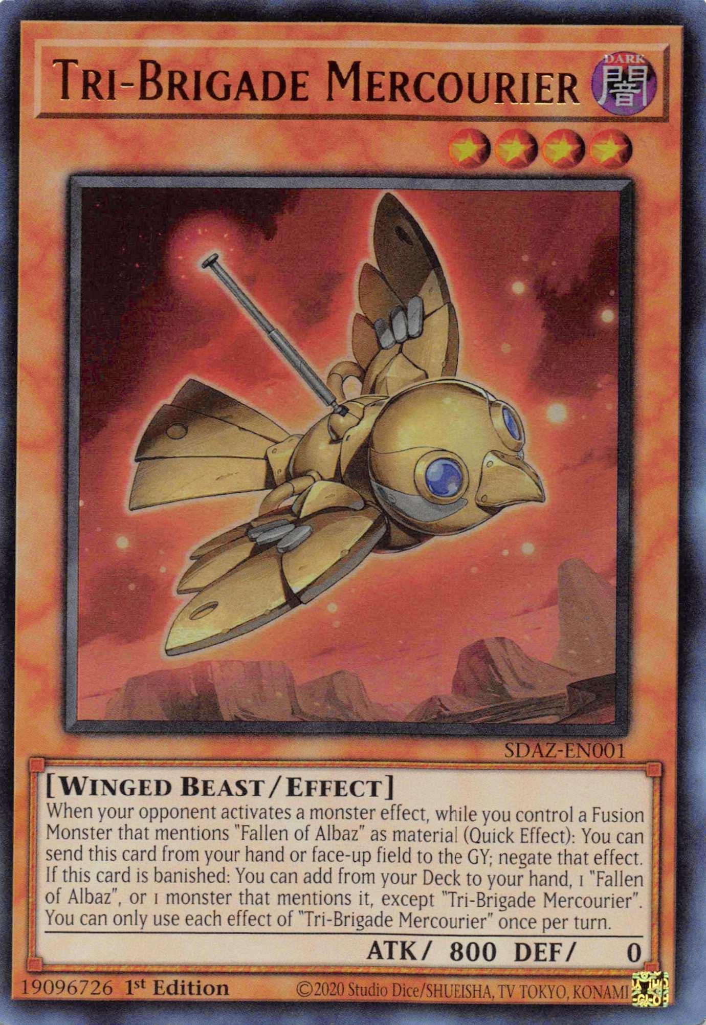 Tri-Brigade Mercourier [SDAZ-EN001] Ultra Rare - Josh's Cards