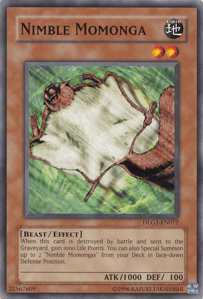 Nimble Momonga [DLG1-EN072] Common - Josh's Cards