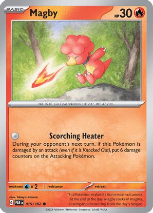 Magby 019/182 - SV04 Paradox Rift Reverse Holofoil