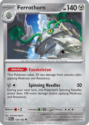 Ferrothorn 128/182 - SV04 Paradox Rift Reverse Holofoil