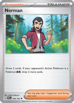 Norman 168/182 - SV04 Paradox Rift Reverse Holofoil