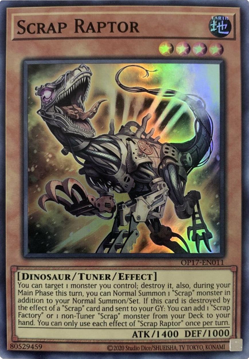 Scrap Raptor [OP17-EN011] Super Rare - Josh's Cards