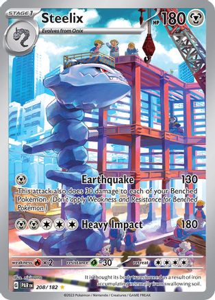 Steelix 208/182 - SV04 Paradox Rift Holofoil