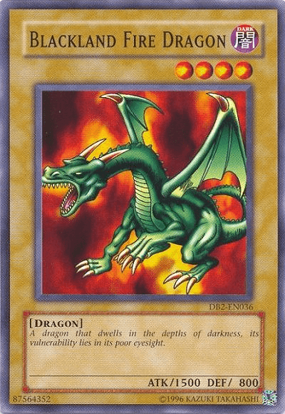Blackland Fire Dragon [DB2-EN036] Common - Josh's Cards