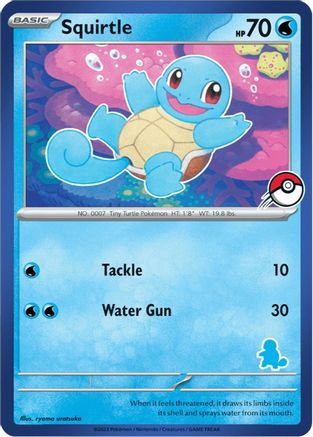 Squirtle (Blue Border)  - My First Battle