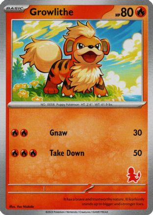 Growlithe  - My First Battle