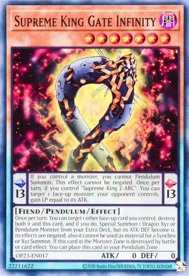 Supreme King Gate Infinity [OP23-EN017] Common - Josh's Cards