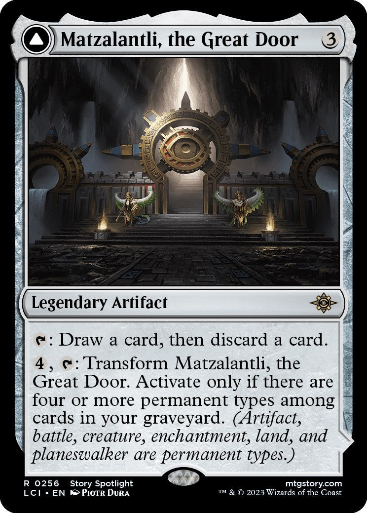 Matzalantli, the Great Door // The Core (LCI-256) - The Lost Caverns of Ixalan Foil