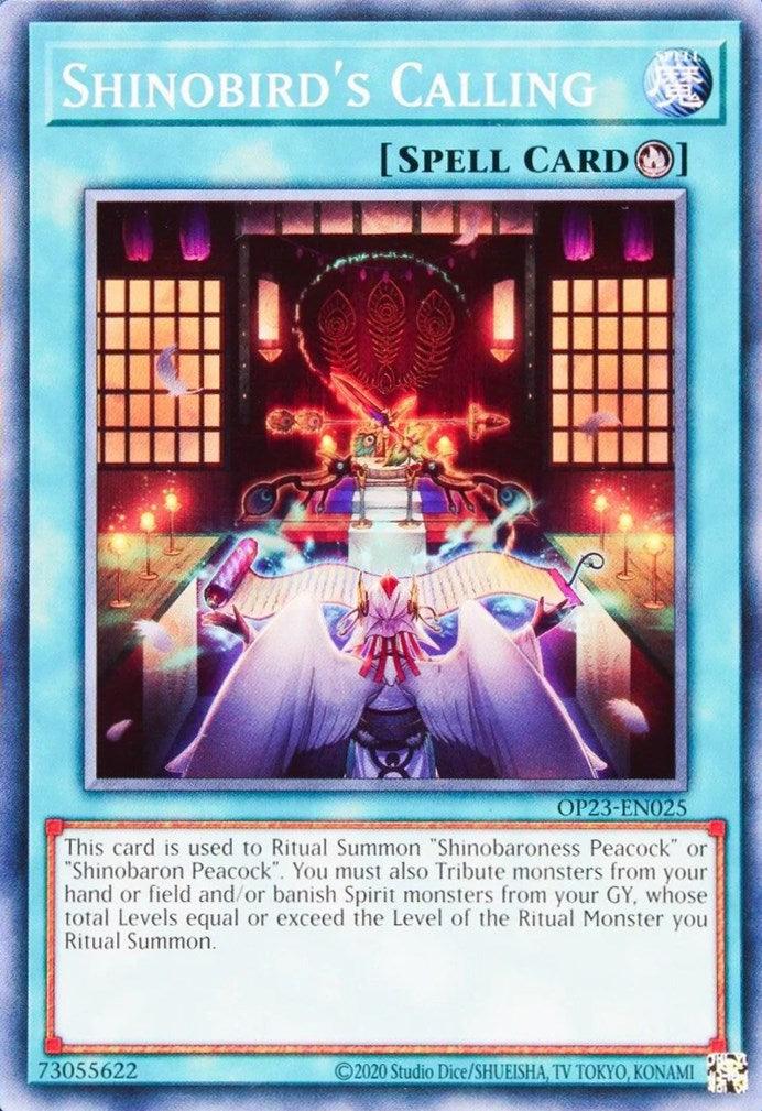 Shinobird's Calling [OP23-EN025] Common - Josh's Cards