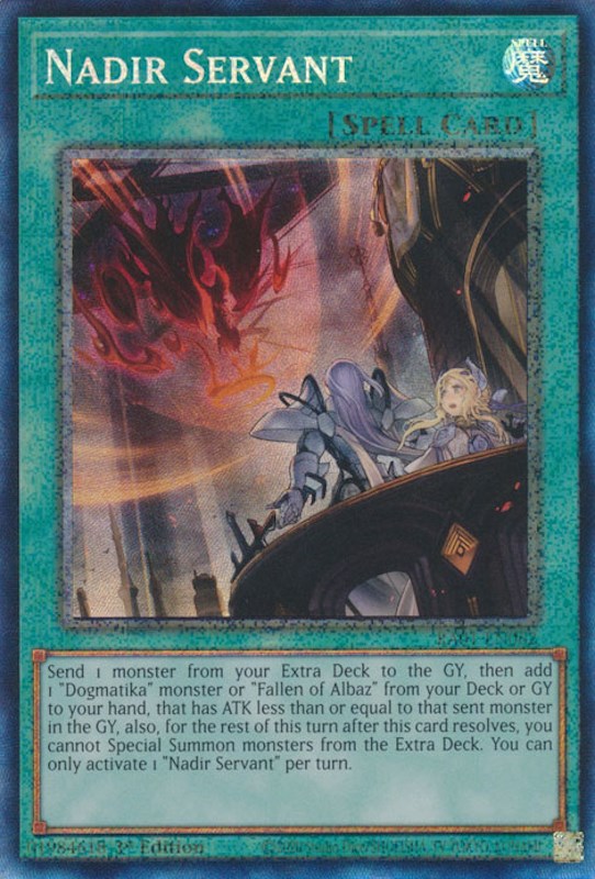 Nadir Servant (PCR) (RA01-EN062) - 25th Anniversary Rarity Collection 1st Edition