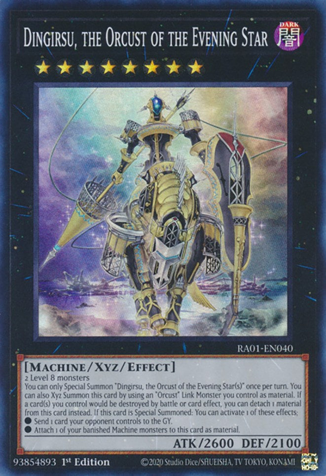 Dingirsu, the Orcust of the Evening Star (RA01-EN040) - 25th Anniversary Rarity Collection 1st Edition