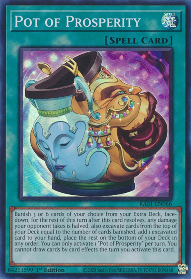 Pot of Prosperity (RA01-EN066) - 25th Anniversary Rarity Collection 1st Edition