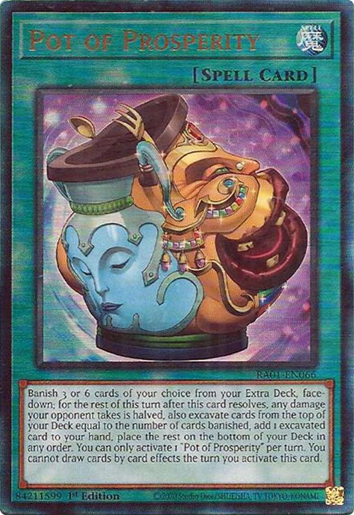 Pot of Prosperity (PUR) (RA01-EN066) - 25th Anniversary Rarity Collection 1st Edition