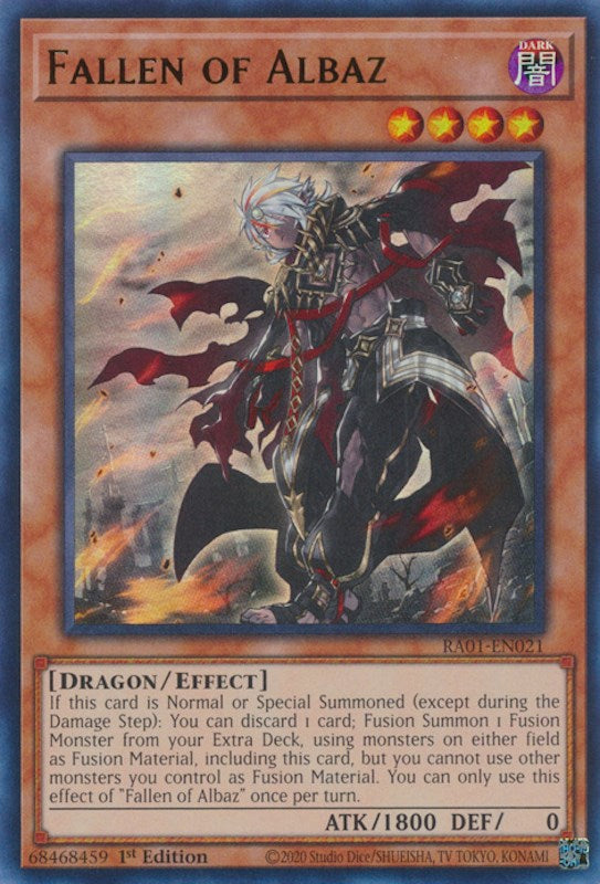 Fallen of Albaz (UR) (RA01-EN021) - 25th Anniversary Rarity Collection 1st Edition