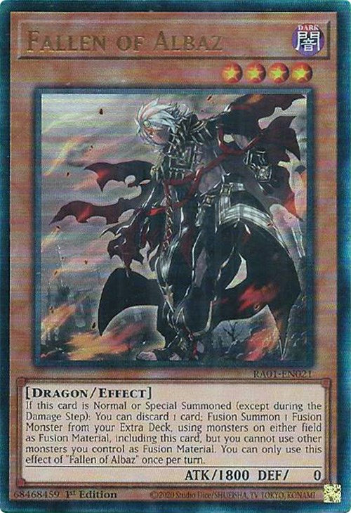 Fallen of Albaz (PUR) (RA01-EN021) - 25th Anniversary Rarity Collection 1st Edition