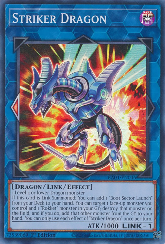 Striker Dragon (RA01-EN046) - 25th Anniversary Rarity Collection 1st Edition