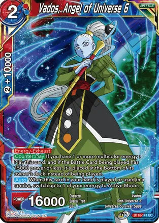 Vados, Angel of the Universe 6 (BT16-141) [Realm of the Gods] Parallel Foil
