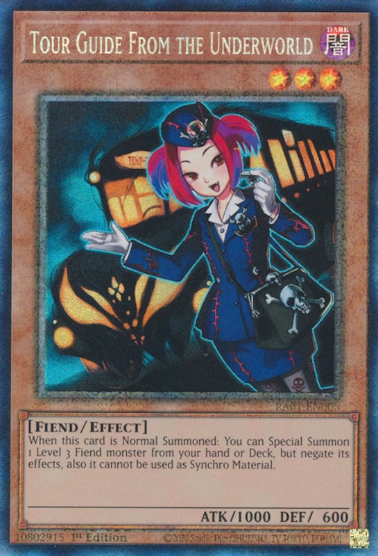 Tour Guide From the Underworld (PCR) (RA01-EN005) - 25th Anniversary Rarity Collection 1st Edition