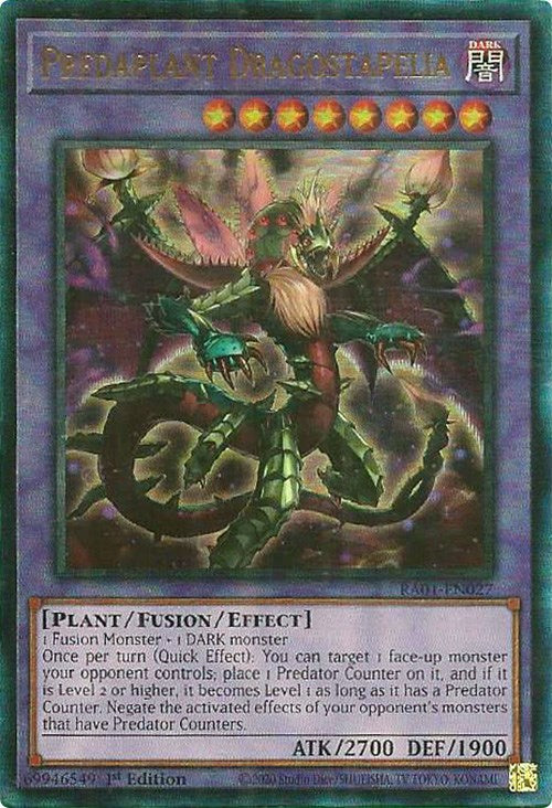 Predaplant Dragostapelia (PUR) (RA01-EN027) - 25th Anniversary Rarity Collection 1st Edition