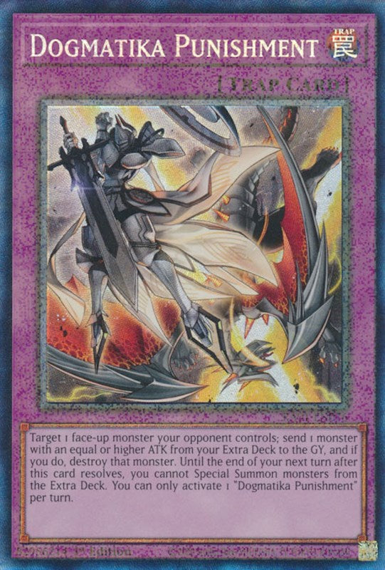 Dogmatika Punishment (PCR) (RA01-EN076) - 25th Anniversary Rarity Collection 1st Edition