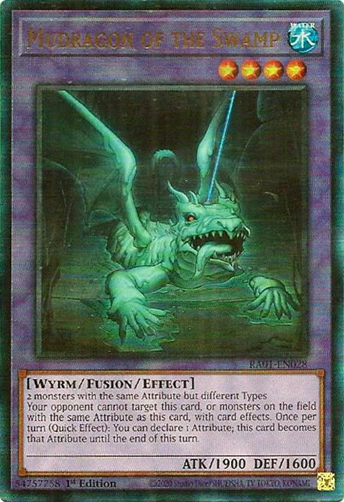Mudragon of the Swamp (PUR) (RA01-EN028) - 25th Anniversary Rarity Collection 1st Edition
