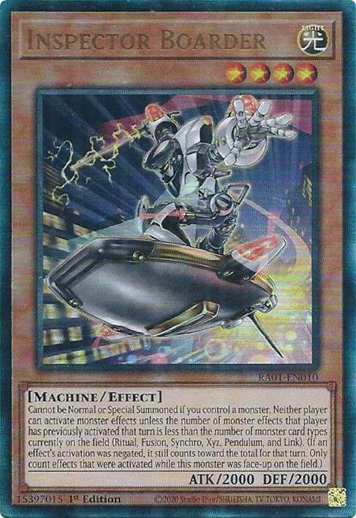 Inspector Boarder (PUR) (RA01-EN010) - 25th Anniversary Rarity Collection 1st Edition