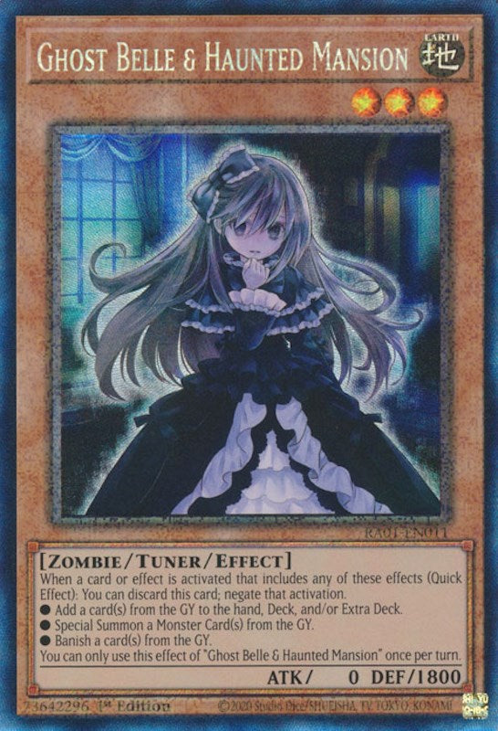 Ghost Belle & Haunted Mansion (PCR) (RA01-EN011) - 25th Anniversary Rarity Collection 1st Edition