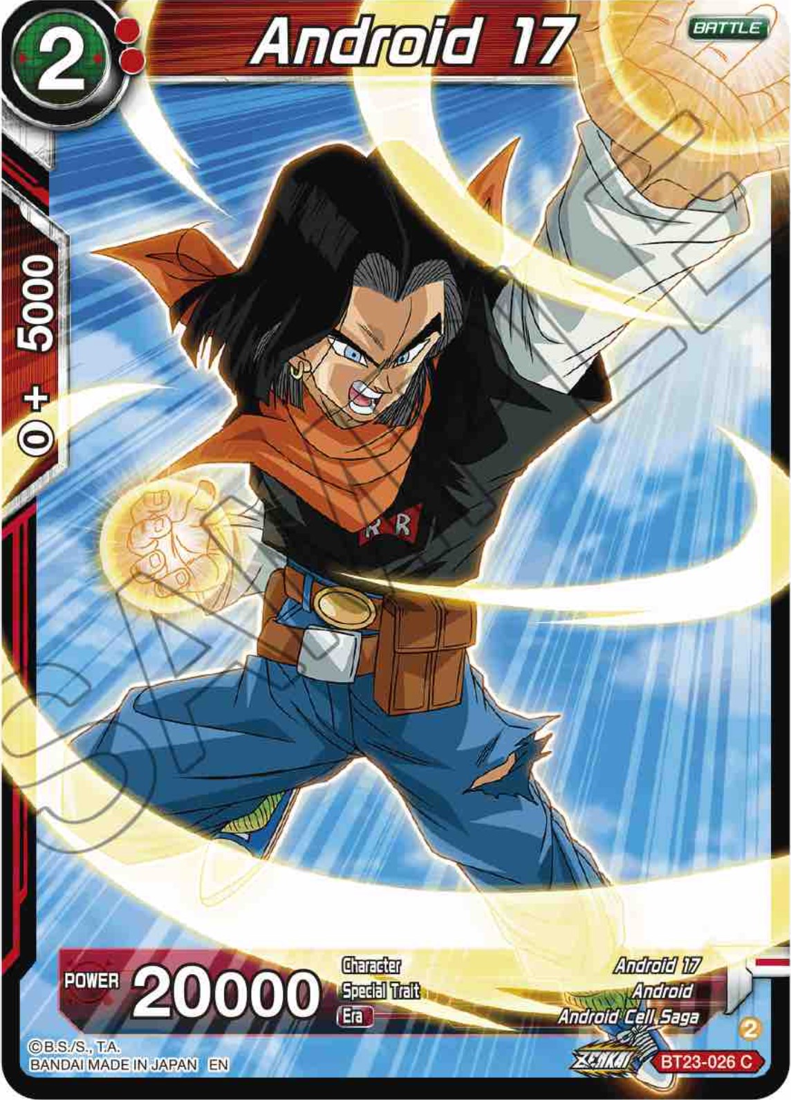 Android 17 (BT23-026) [Perfect Combination] Parallel Foil