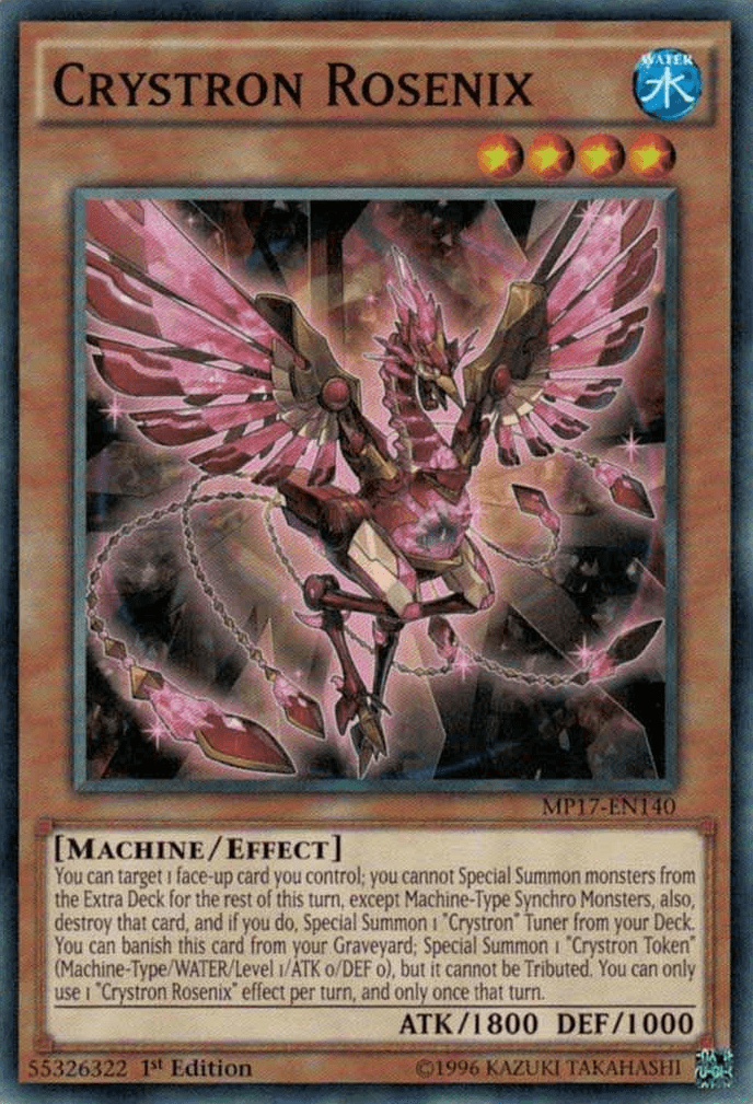 Crystron Rosenix [MP17-EN140] Common - Josh's Cards