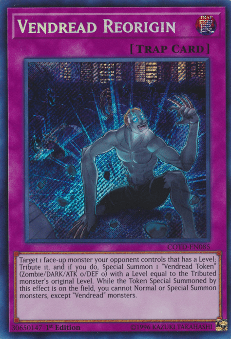 Vendread Reorigin [COTD-EN085] Secret Rare - Josh's Cards