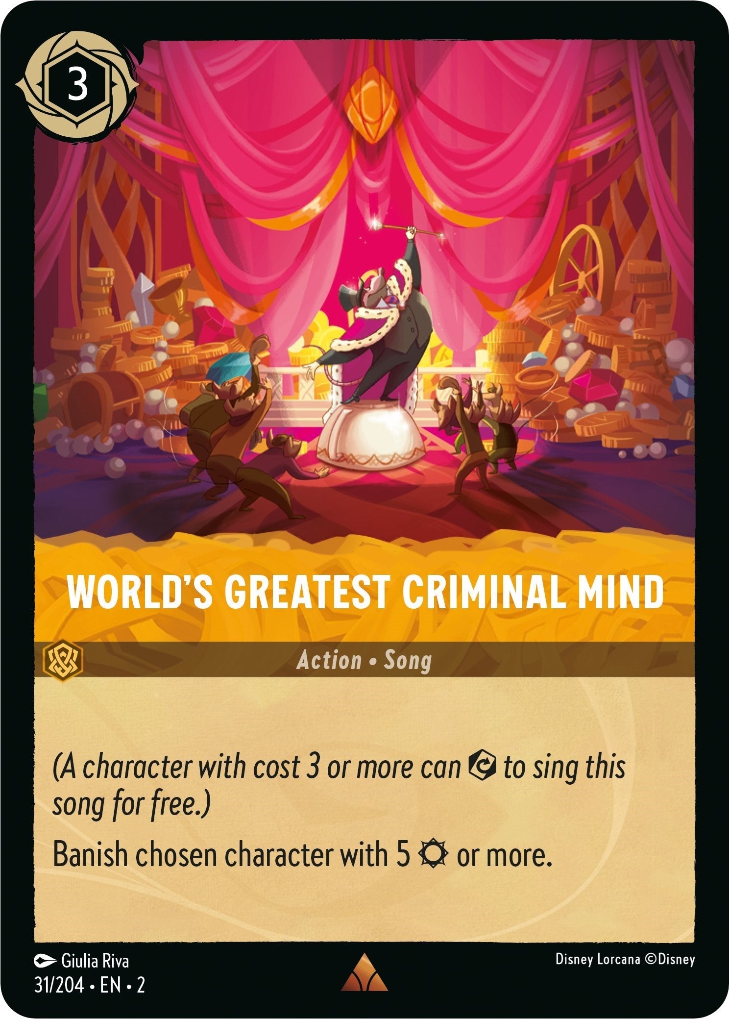 World's Greatest Criminal Mind (31/204) - Rise of the Floodborn Cold Foil