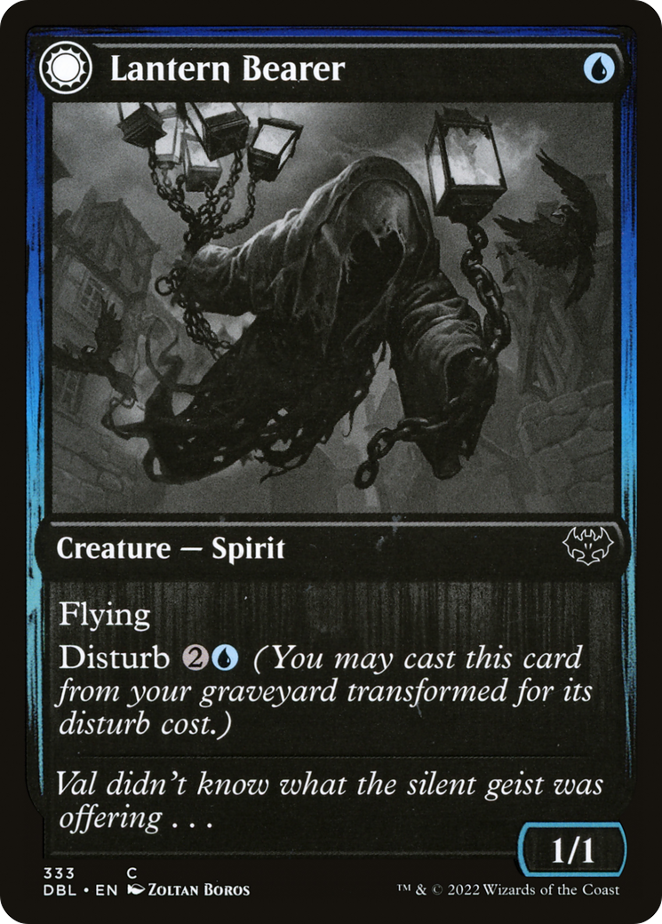 Lantern Bearer // Lanterns' Lift (DBL-333) - Innistrad: Double Feature: (Double Faced Transform) Foil