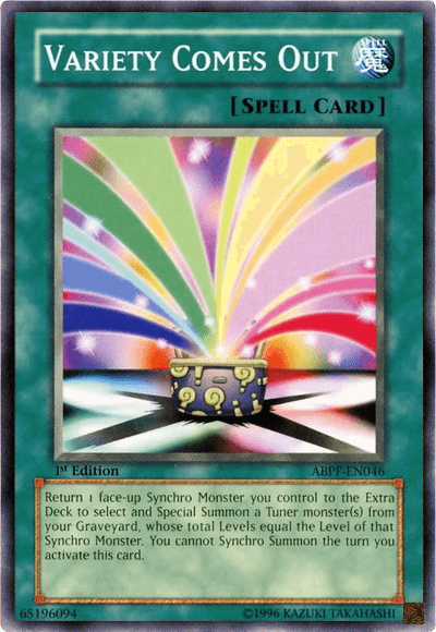 Variety Comes Out [ABPF-EN046] Common - Josh's Cards